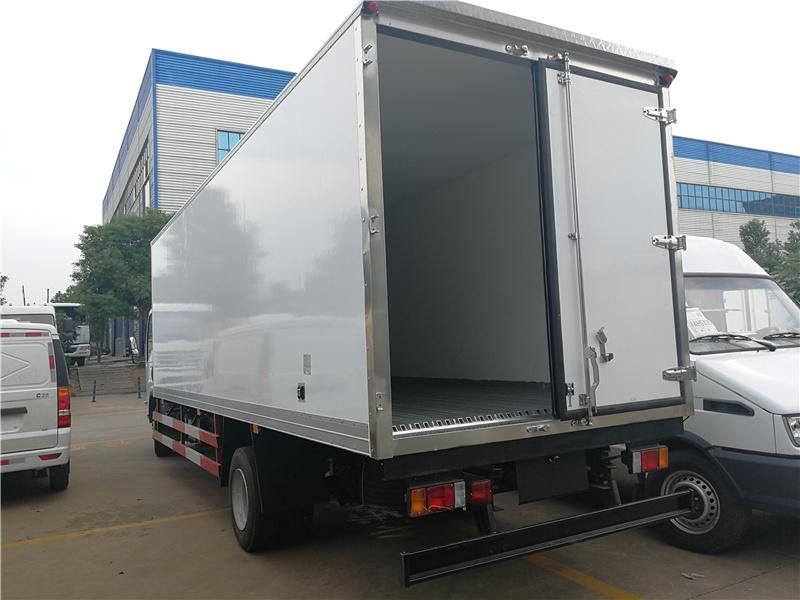 Isuzu 700p Van Truck Payload 7tons 8tons Refrigerator Truck for Sale