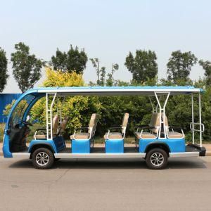14 Seats 72V Battery Powered Bus with SGS