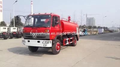 Dongfeng 4X2 6ton 6000L 6000 Litres Water Fire Truck for Water Spaying