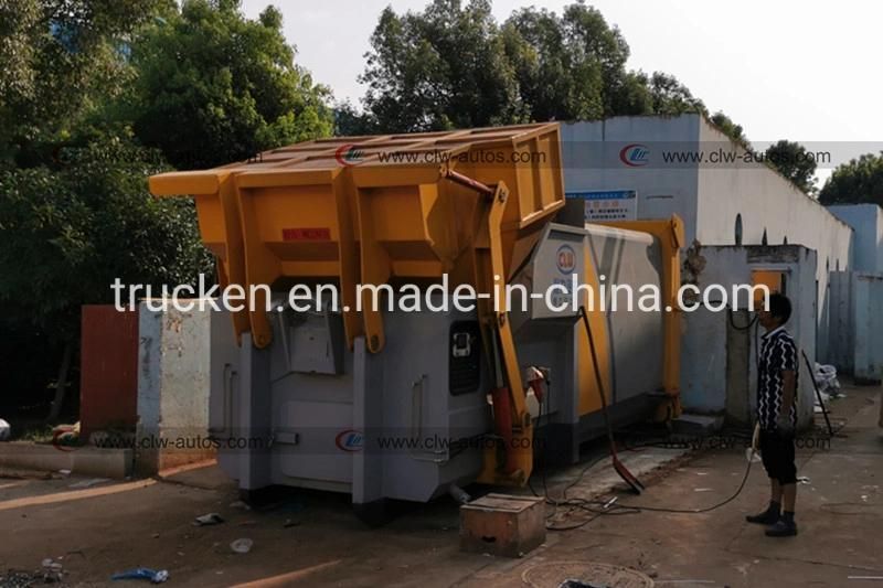 8m3~20m3 Garbage Compactor Plant, Mobile Compactor Garbage Compression Station