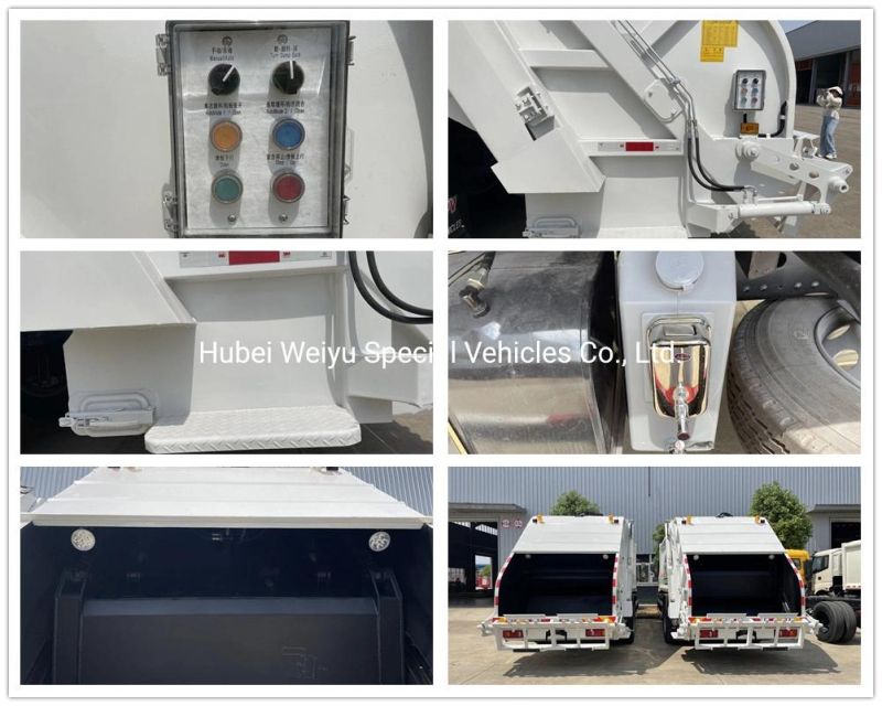 14cbm Large Loading Capacity Dongfeng Cummins Compressed Garbage Truck Sanitation CCC Garbage Compactor Truck Municipal Durable Waste Collection Truck