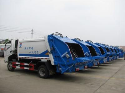 Dongfeng Frika 4X2 6cbm Used Compressed Garbage Truck, Compressed Waste Truck for Sale