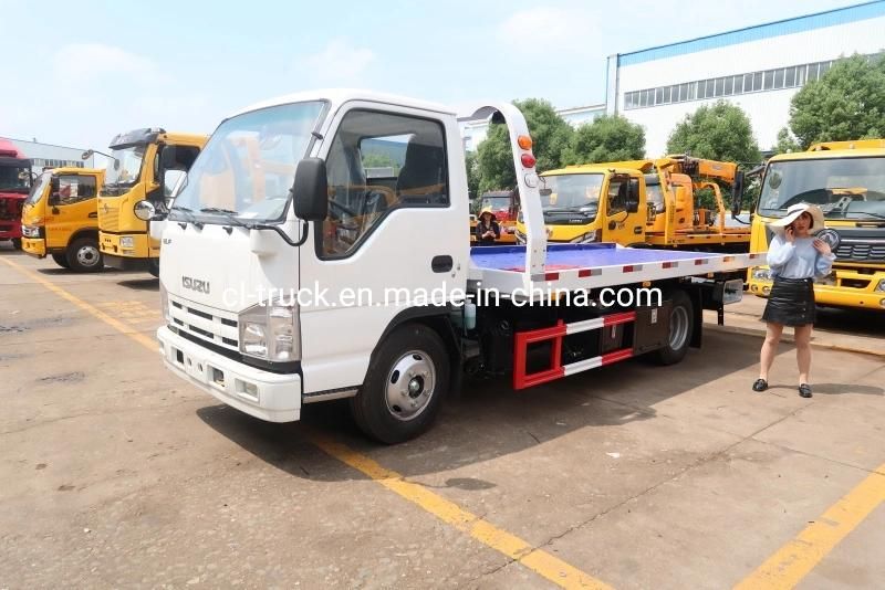 Japan Brand I Suzu 3tons 4tons Recovery Truck for Sale Wrecker