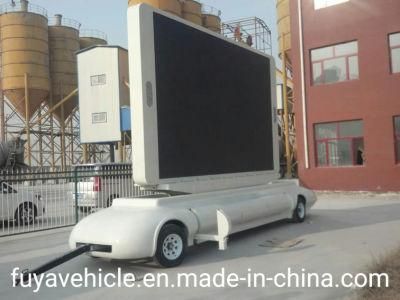 P6 LED Shockproof Tailer Portable LED Outdoor Showing Trailer P4 P8 LED Screen Trailer for Show