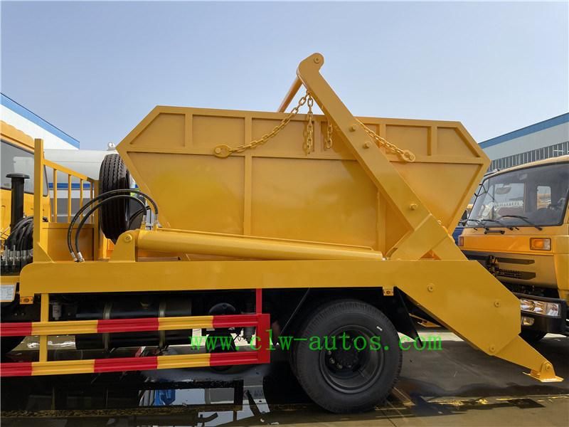 Dongfeng 145 4X2 10m3 10cbm Swing Arm Garbage Truck Rear Loader for Sale