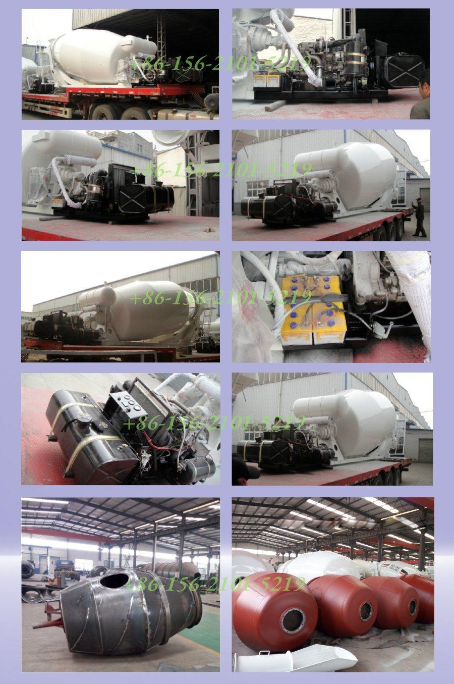 Bueno Brand Material Cement Concrete Mixer Drum for Mitsubishi Fuso Man Concrete Mixer Truck Chassis