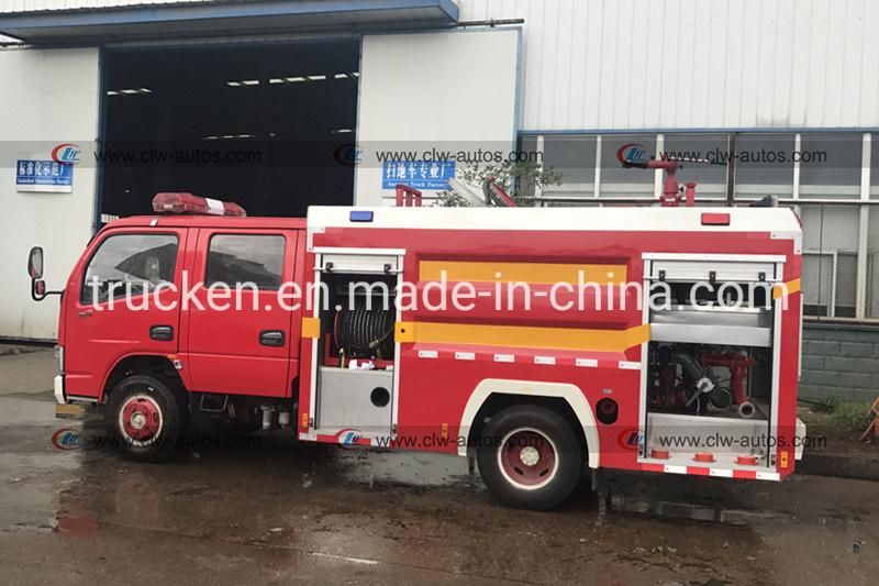 HOWO/Dongfeng 4X2 Small 5000L 5tons Fire Water Sprinkler Truck Mini Fire Fighting Truck for Forest Emergency Rescue