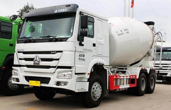 Sinotruk HOWO 6X4 Concrete Mixer Mixing Truck 340HP for Construction