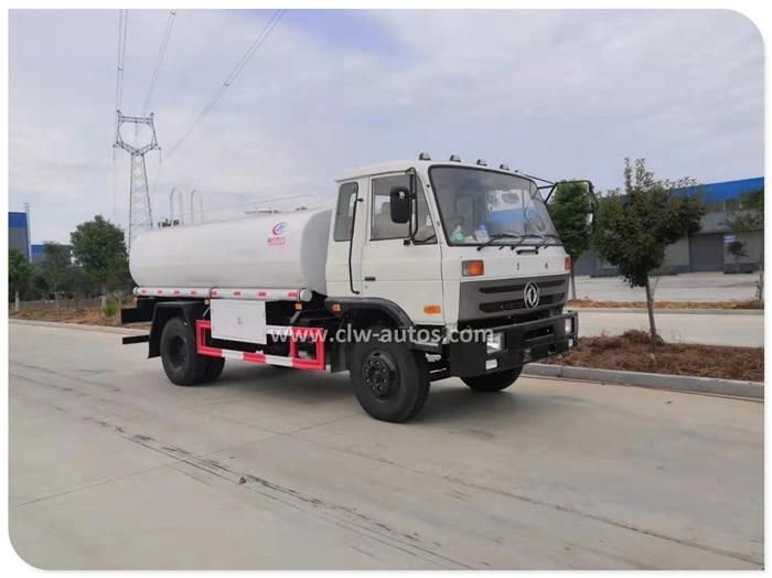 Dongfeng 12ton/15ton Stainless Steel Drinking Water Transport Truck / 6 Wheeler Water Delivery Truck