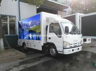 P4 P5 P6 Isuz-U Mobile LED Screen Vehicles Mobile Display Trucks Truck Mounted Advertising LED Display Screen for Sale