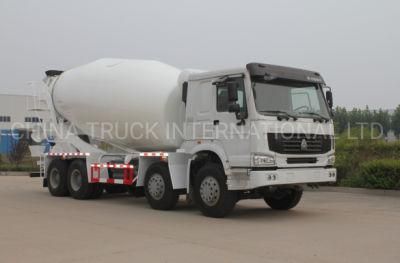 HOWO 8X4 12-16cmb Cement Mixer Tanker Truck