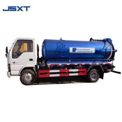 Jushixin 6cbm Sanitation Sewer Sewage Suction Truck High Pressure Vacuum