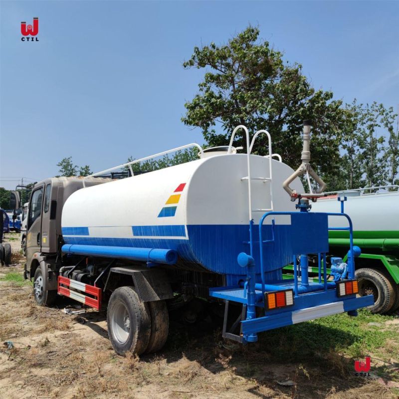 6m3 Sinotruk HOWO 4X2 Multifunctional Water Truck Water Tank Truck