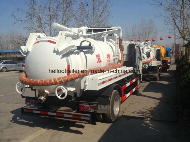 Top 10000L Cleaning Tanker HOWO Sewage Suction Truck