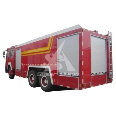 Sinotruk HOWO 4X2 Foam Dry Powder Fire Engine Fire Fighting Truck