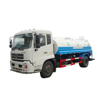 10-12m3 Dongfeng Sprinkler Water Tanker Truck