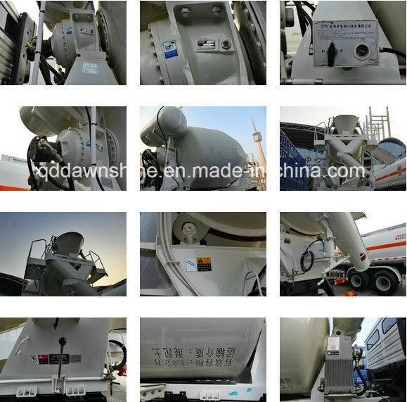 Shacman F3000 8X4 16 Cbm 336HP 375HP Heavy Duty Concrete Mixer Truck