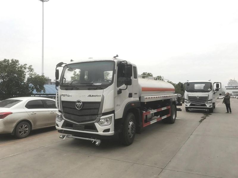 Foton 10000L Steel 304 Tank Water Truck with Water Pump