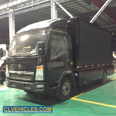 P4 High Resolution Waterproof Full Color Advertising LED Display Truck