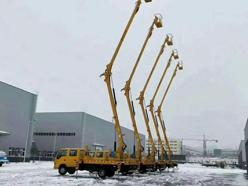 HOWO Truck Mounted Aerial Work Platform High Operation Truck