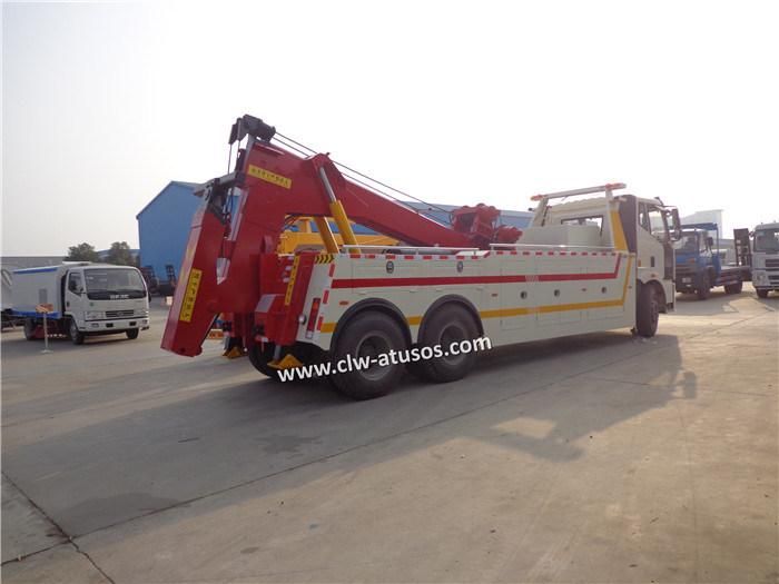 FAW 8X4 Heavy Duty 30ton/40ton/50ton Road Rescue Tow Truck Crane Wrecker Truck Accident Recovery Truck