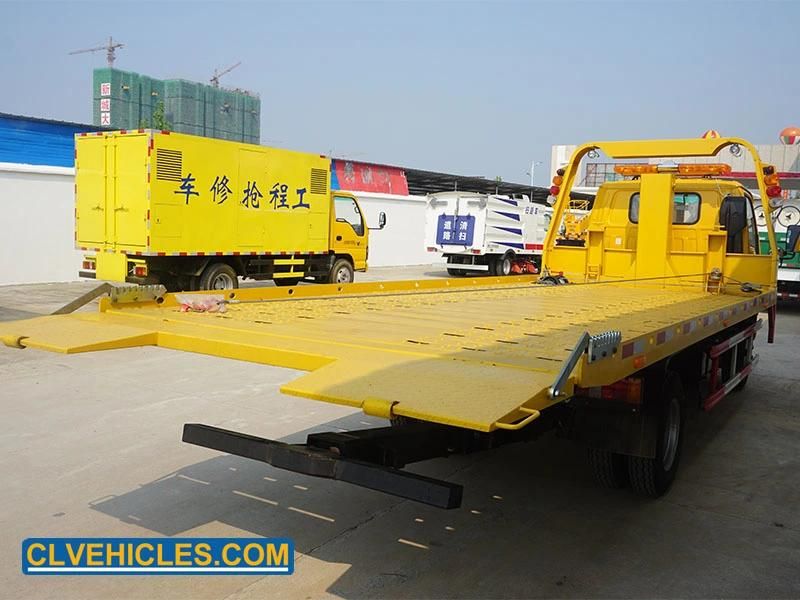 Isuzu 4X2 Wrecker Tow Truck Flatbed Wrecker Truck for Sale