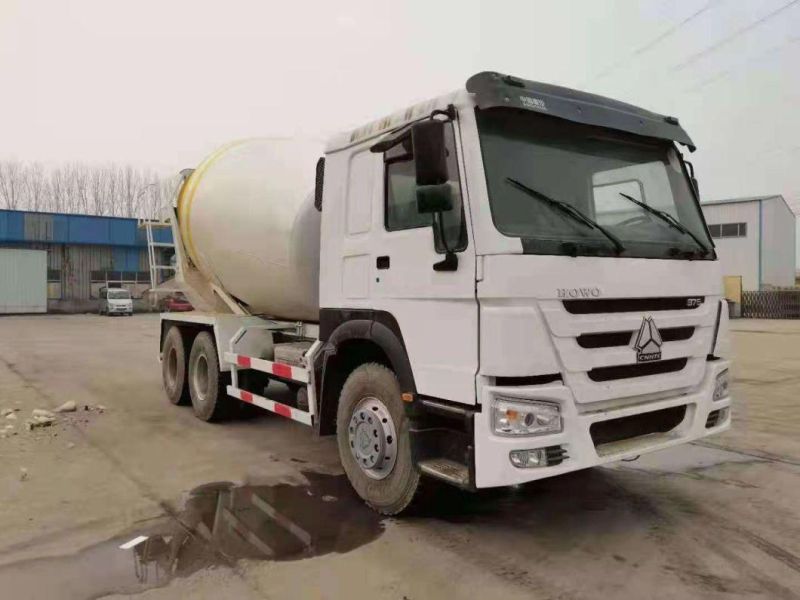 Factort Price Used HOWO 8cbm Cement Concrete Mixer Truck for Sale