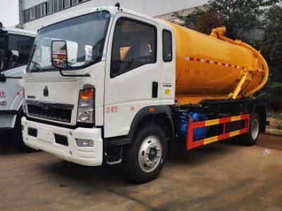 Sinotruk HOWO 266 290HP 4X2 Sewage Truck for Sale