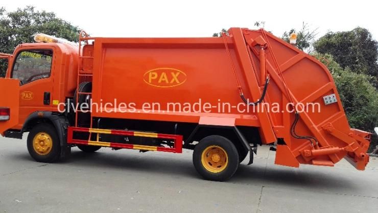 HOWO 4X2 Rhd 8cbm 6ton Refuse Compactor Garbage Truck