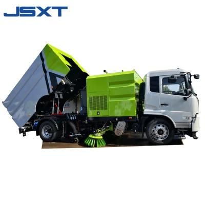 Dongfeng Customized 4X2 Road Sweeper Truck 8 Cbm Street Cleaning Truck