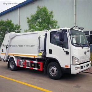 FAW Rear Loader Trash Collection Truck