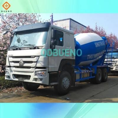 11cbm 6*4 Sinotruk HOWO 380HP LHD Euro4 Concrete Mixer Truck