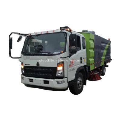 Good Quality HOWO 4X2 Road Sweeper Truck for Sale