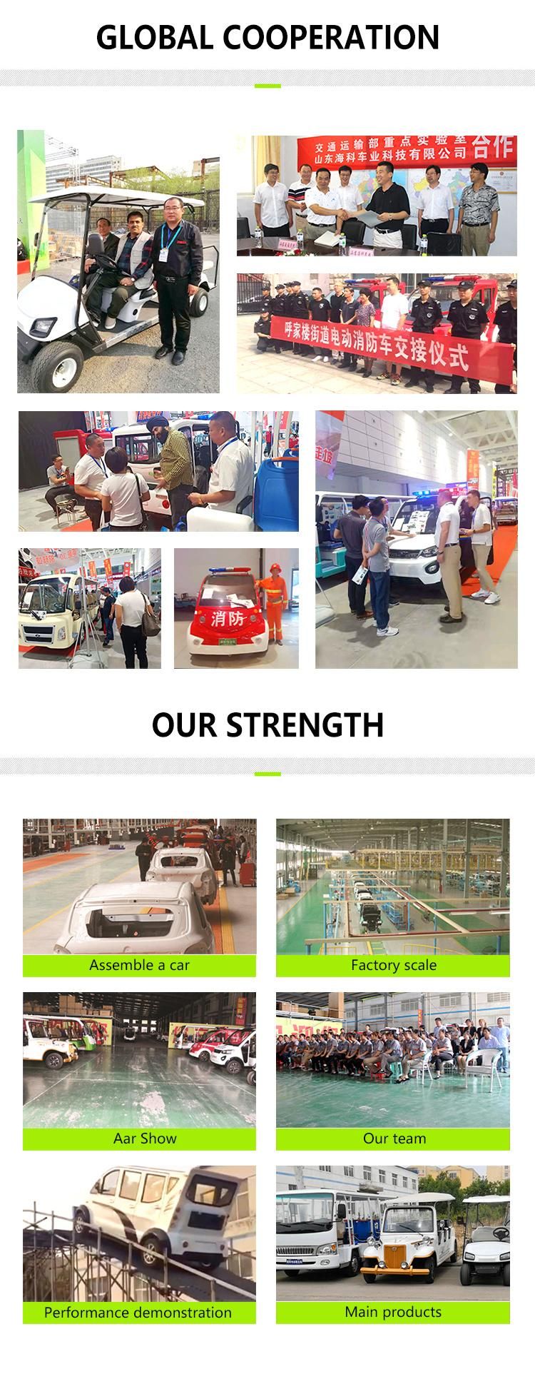 Wholesale Factory Promotion Safety Low Speed Sightseeing Electric Vehicle