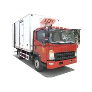 Sinotruk HOWO 5t Refrigerator Truck for Meat and Fish Refrigerator Truck Box