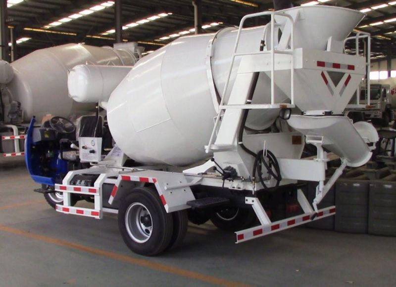 Cheap Price Chinese Concrete Mixers Equip to 3 Wheeler