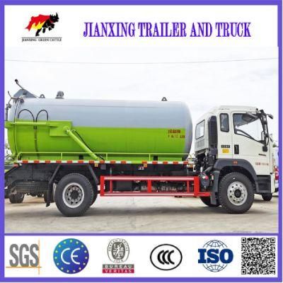 Municipal Equipment Vacuum Sewer Septic Tank Trucks for Sale Suction Tanker Truck