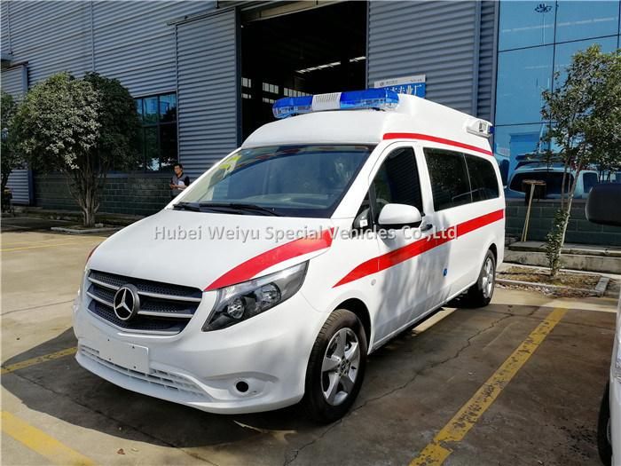 Patient Transport Truck Emergency Ambulance Mobile Six Seats Medical Emergency Hospital Ambulance Vehicles