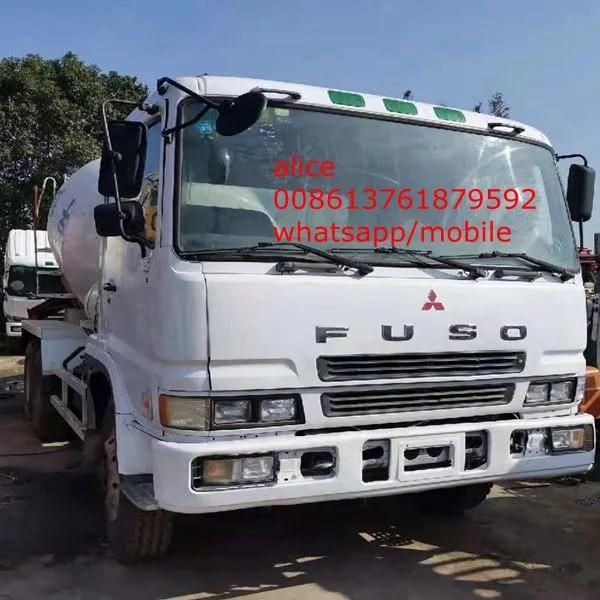 8m3 Mixing Machinery Fuso Mitsubishi Cement Concrete Mixer Truck for Sale