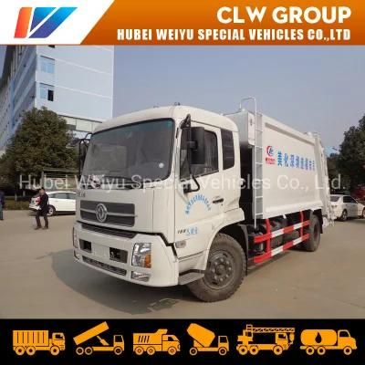 Dongfeng Tianjin DFAC 14-16cbm Garbage Compactor Truck Compressed Garbage Trucks