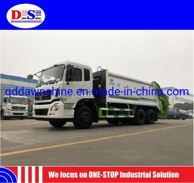 Dongfeng 20cbm 20m3 Rear Load Refuse Garbage Compactor Truck