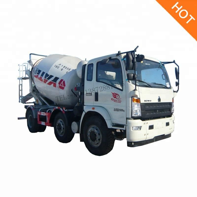 HOWO Light 4X2 Small Truck 3m3 4m3 5m3 Concrete Mixer