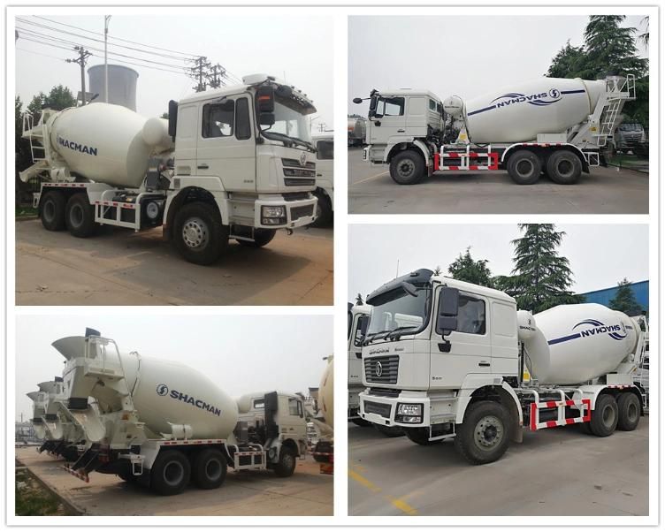 New 8m3 10m3 9m3 Bulk Cement Shacman Concrete Mixing Truck