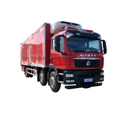 6X2 Factory Direct Sales 40cbm 7m 6m Freezer Van Truck Reefer Truck