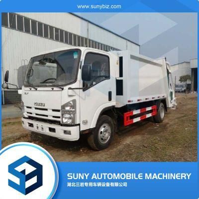 Isuzu 700p 2axles 4X2 8-10cbm&#160; Compactor Garbage Truck