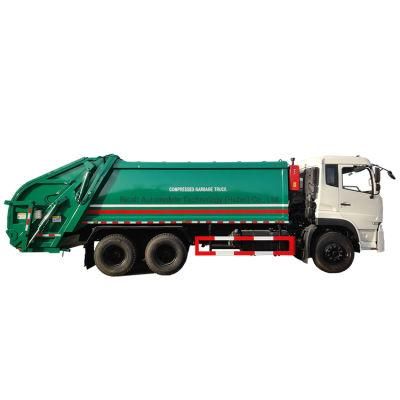 2022 New Environmental Sanitation Vehicle 10wheel Diesel 20m3 Waste Collector Disposal Truck Garbage Truck for Sale