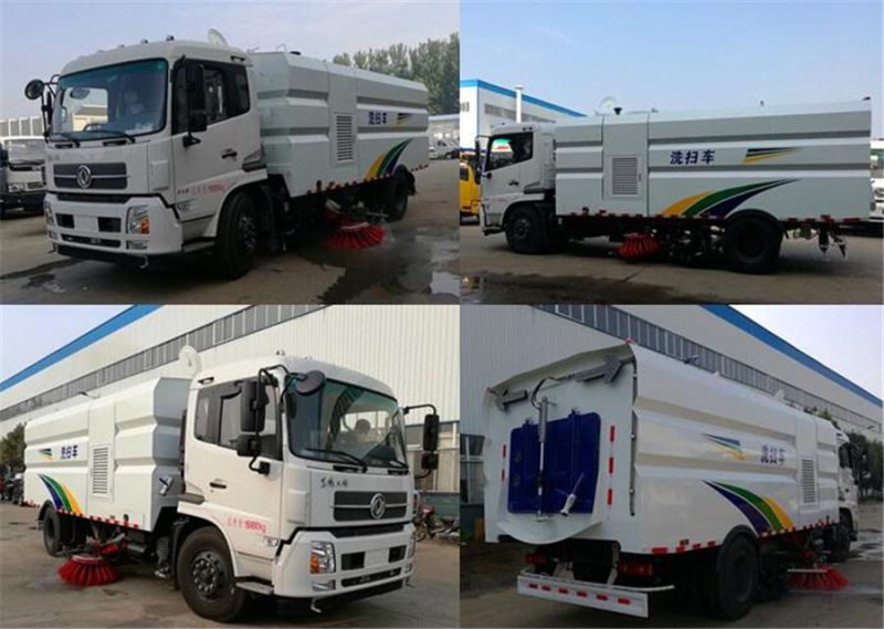 9m3 Road Sweeper Truck with 4X2 Truck Chassis