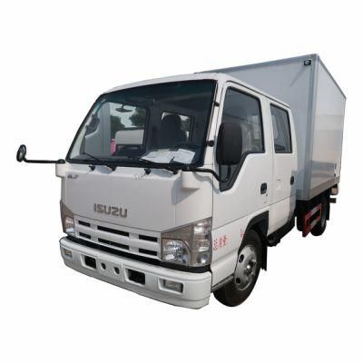 Isuzu 100p Double Row 3tons 4tons 5tons Van Truck for Sale