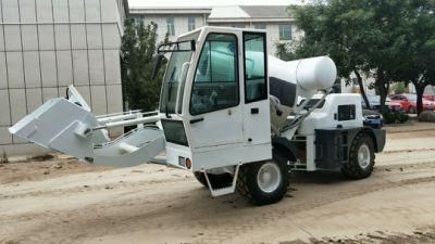 Self Loading Concrete Mixer Truck with 1.5cbm