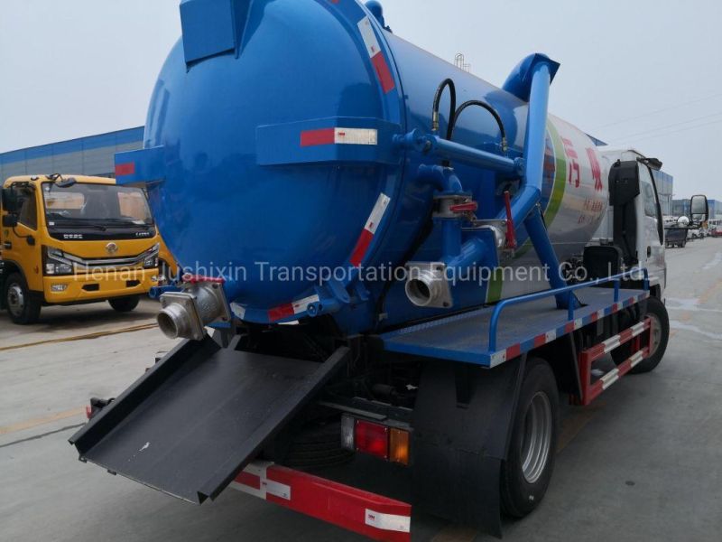 Factory Price Top Quality  Sewer and Industrial Cleaning Sewage Suction Vacuum Tank Truck